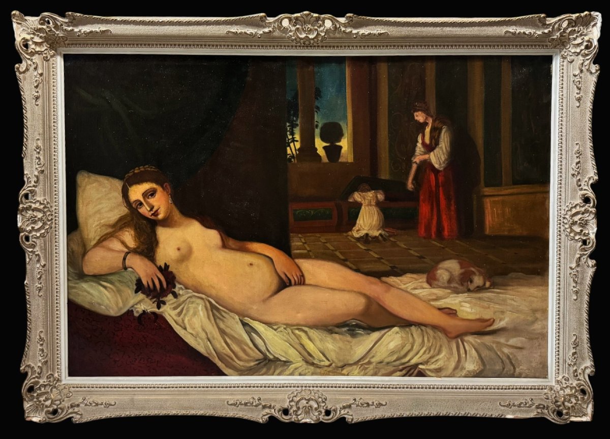 	 European School (c. 1930) - The Venus Of Urbino (after Titian) - Xl