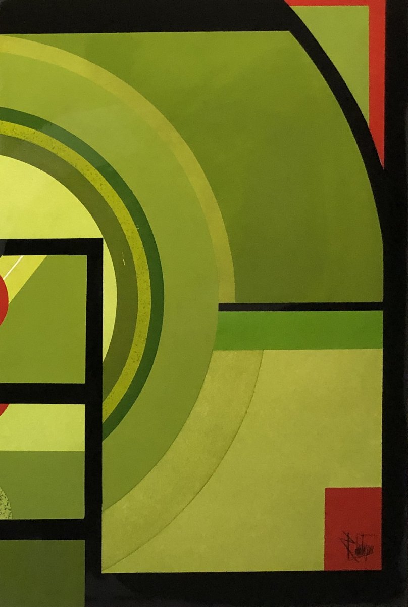 	 École Op-Art (c. 1980) - Double Fantaisie-photo-2