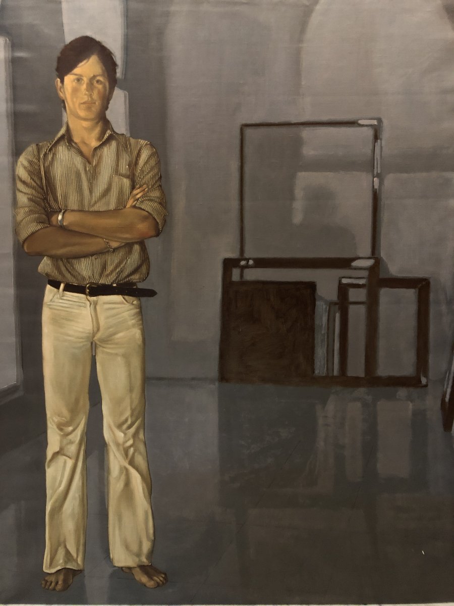 Alejandro Reino Sarmiento (1935–2018) - Self-portrait In The Studio - Xl-photo-2