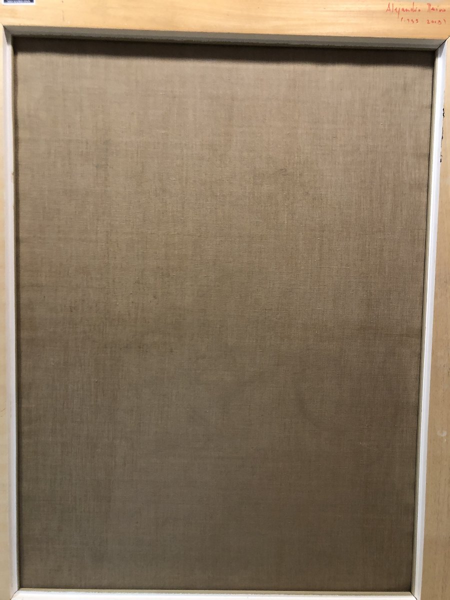 Alejandro Reino Sarmiento (1935–2018) - Self-portrait In The Studio - Xl-photo-1