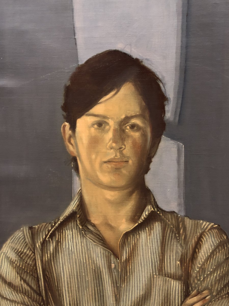 Alejandro Reino Sarmiento (1935–2018) - Self-portrait In The Studio - Xl-photo-2