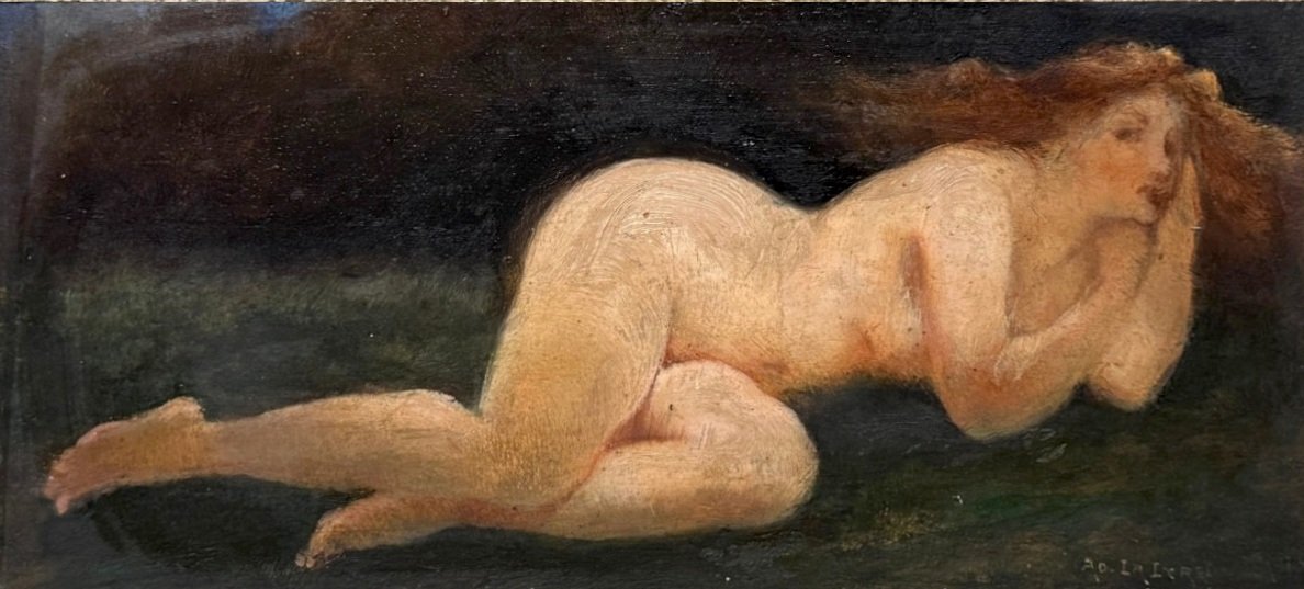 	 Adolphe Lalyre (1848–1935) — Eve, Expelled From Paradise-photo-2