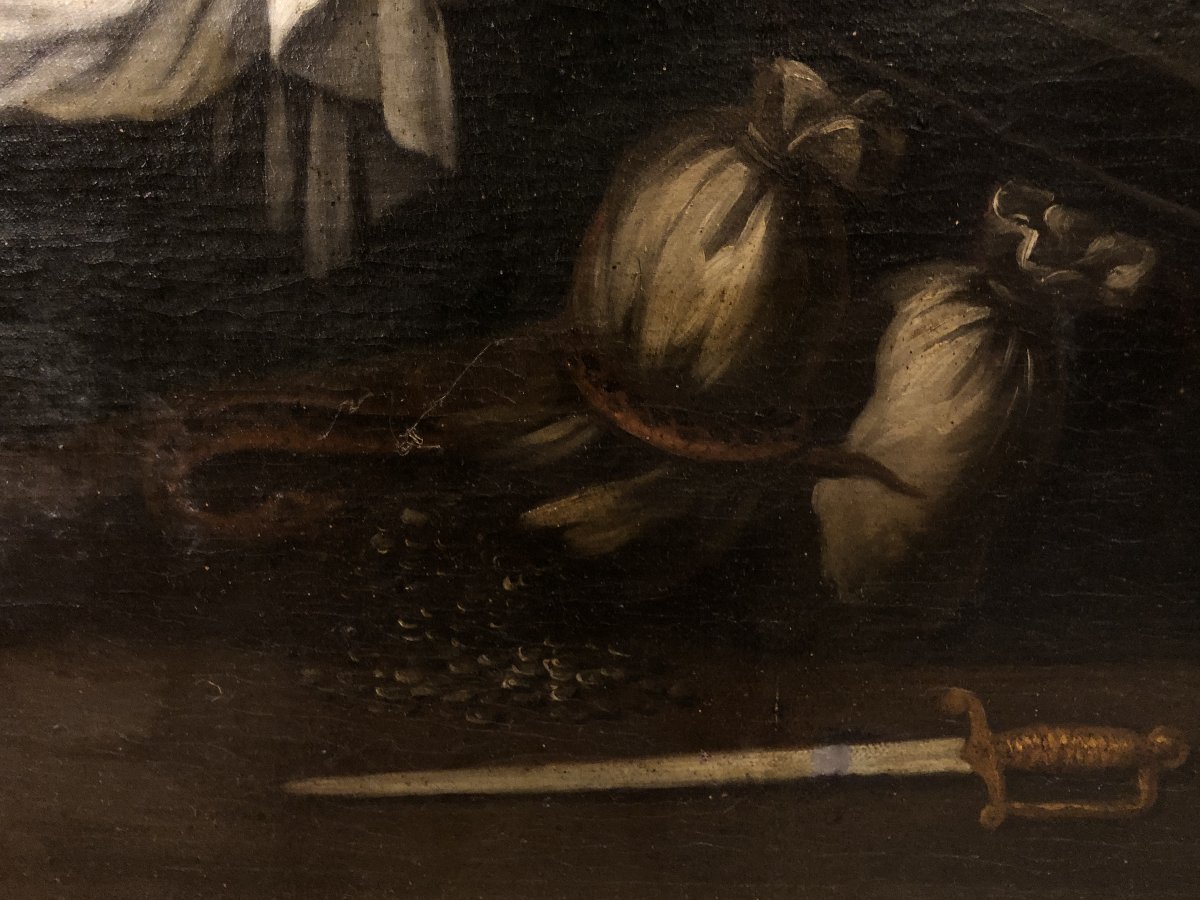 École du Brésil (c. 1810) - La Mort du Pecheur-photo-4