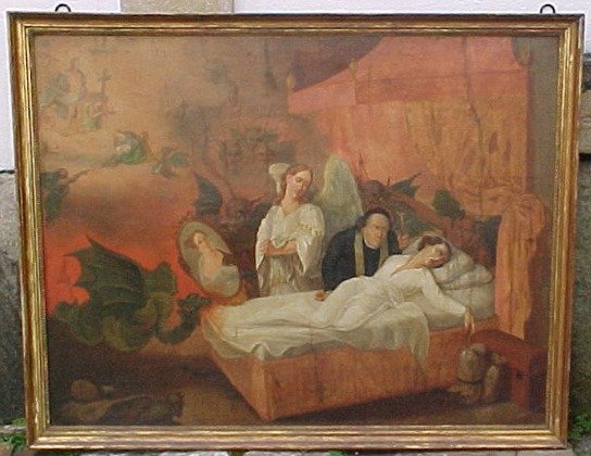 École du Brésil (c. 1810) - La Mort du Pecheur-photo-3
