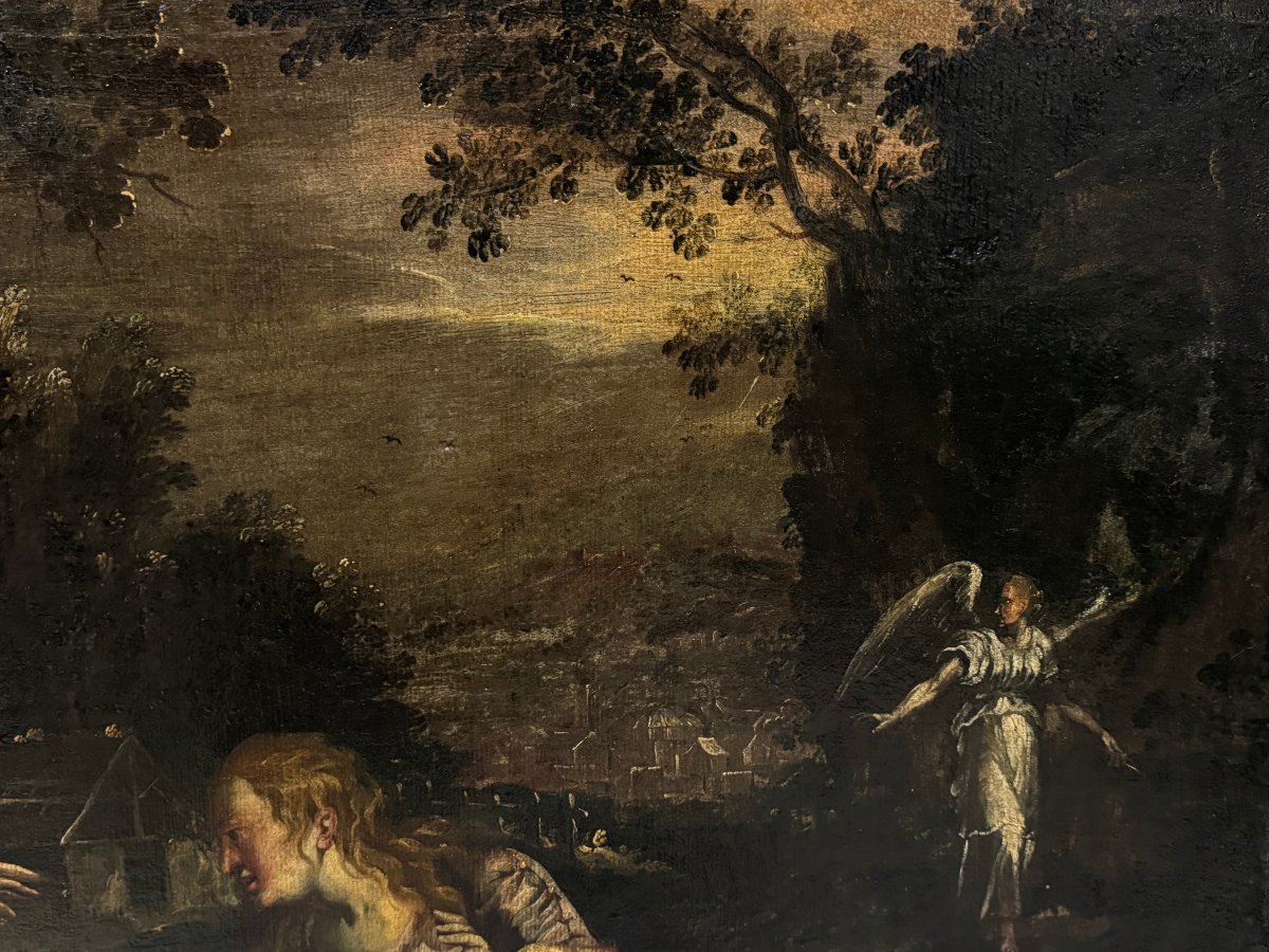 Maître d'Anvers (vers 1600) - "Noli me Tangere"-photo-3