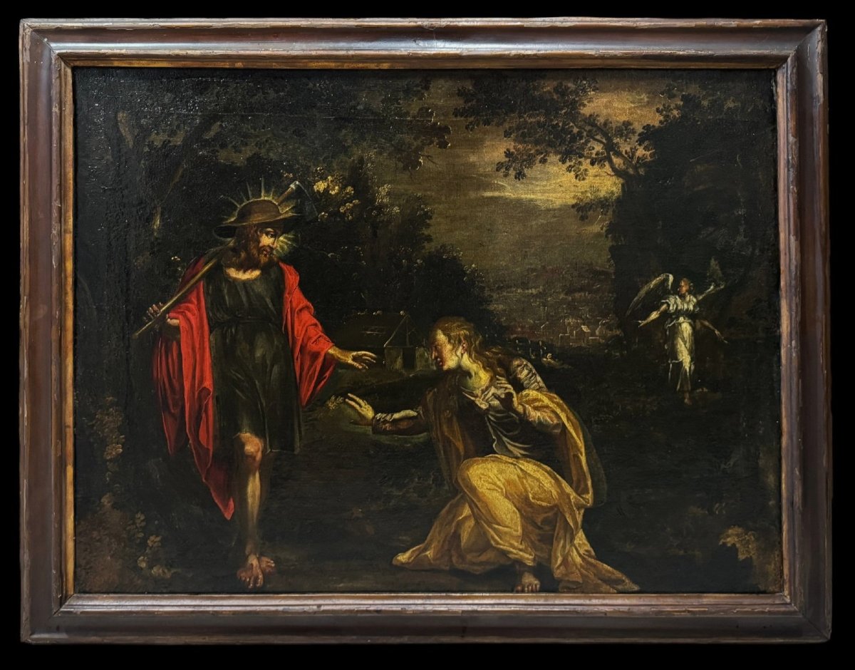 Maître d'Anvers (vers 1600) - "Noli me Tangere"