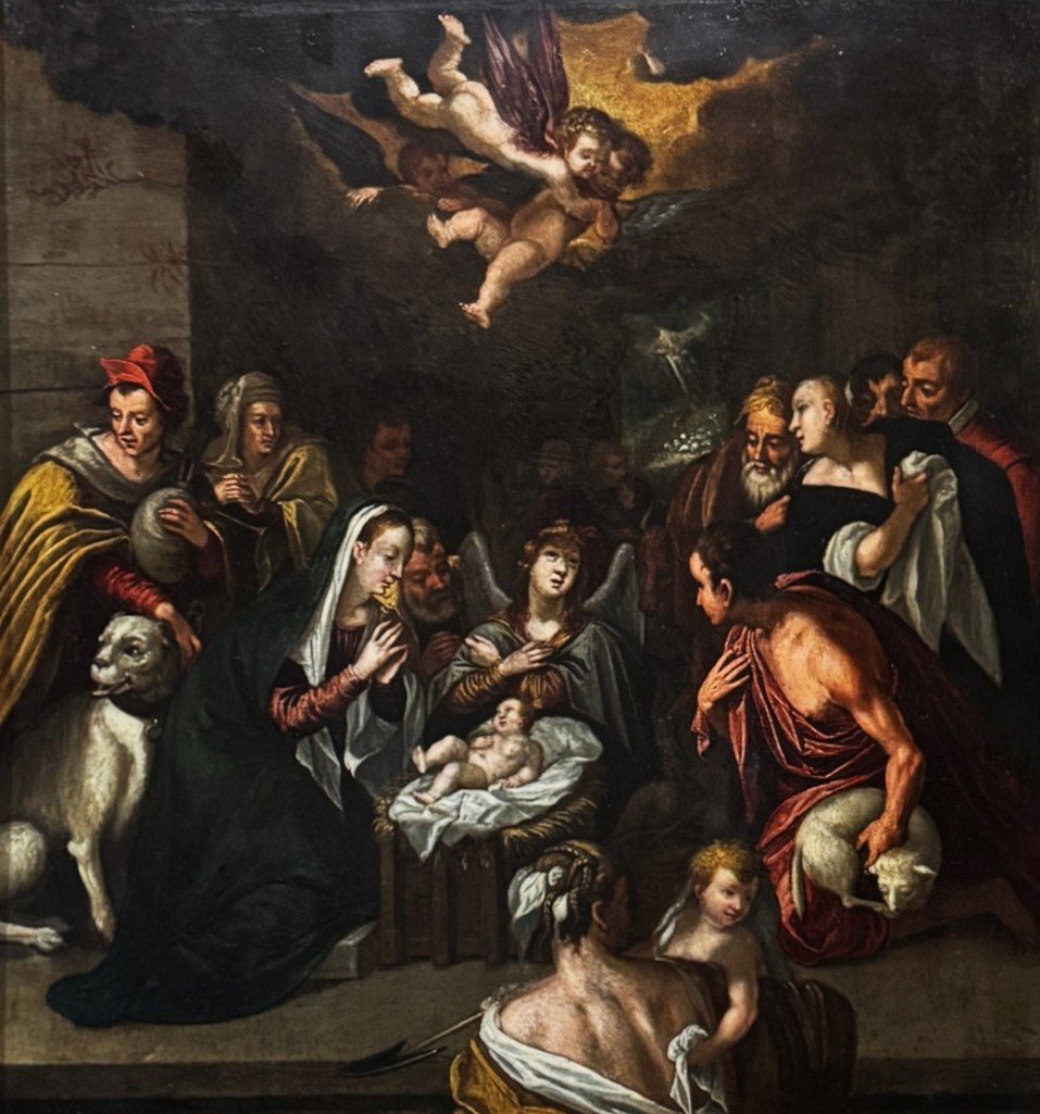 Vicente Carducho (1578–1638), Workshop Of — The Nativity As Seen By María De Agreda-photo-2