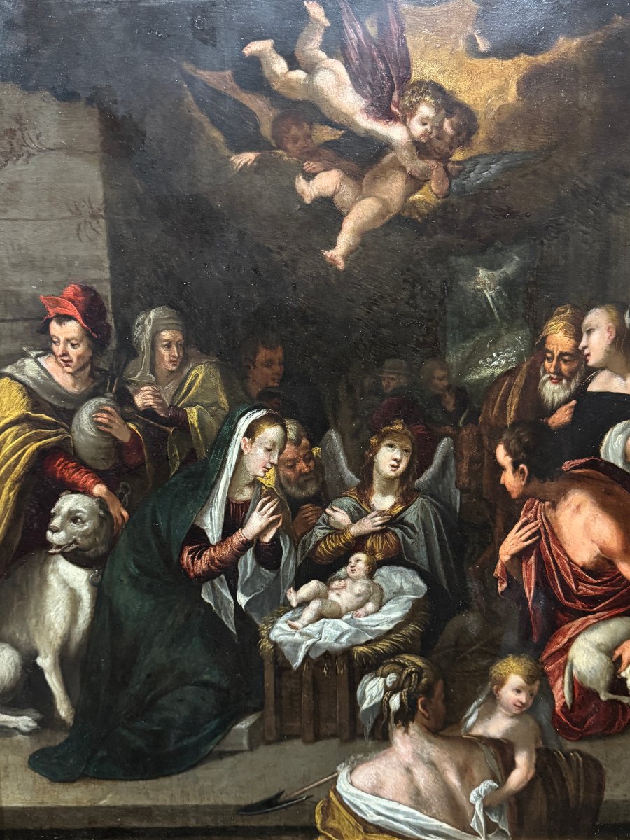 Vicente Carducho (1578–1638), Workshop Of — The Nativity As Seen By María De Agreda-photo-3