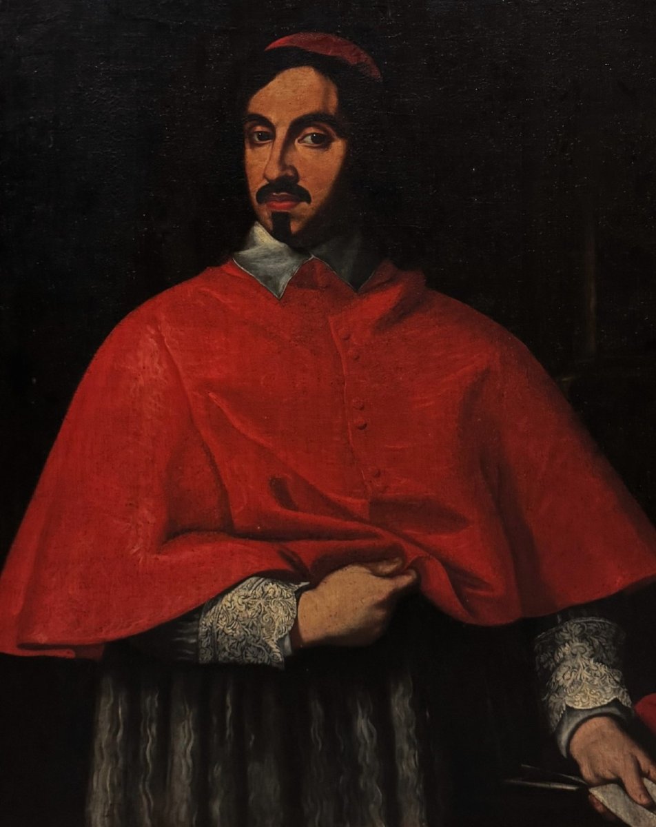 Guido Ubaldo Abbatini (1600–1656), Attributed To — Portrait Of Cardinal Reinaldo d'Este-photo-2