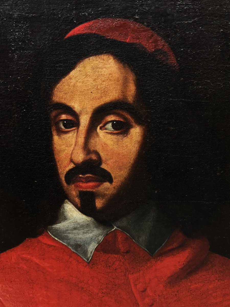 Guido Ubaldo Abbatini (1600–1656), Attributed To — Portrait Of Cardinal Reinaldo d'Este-photo-3