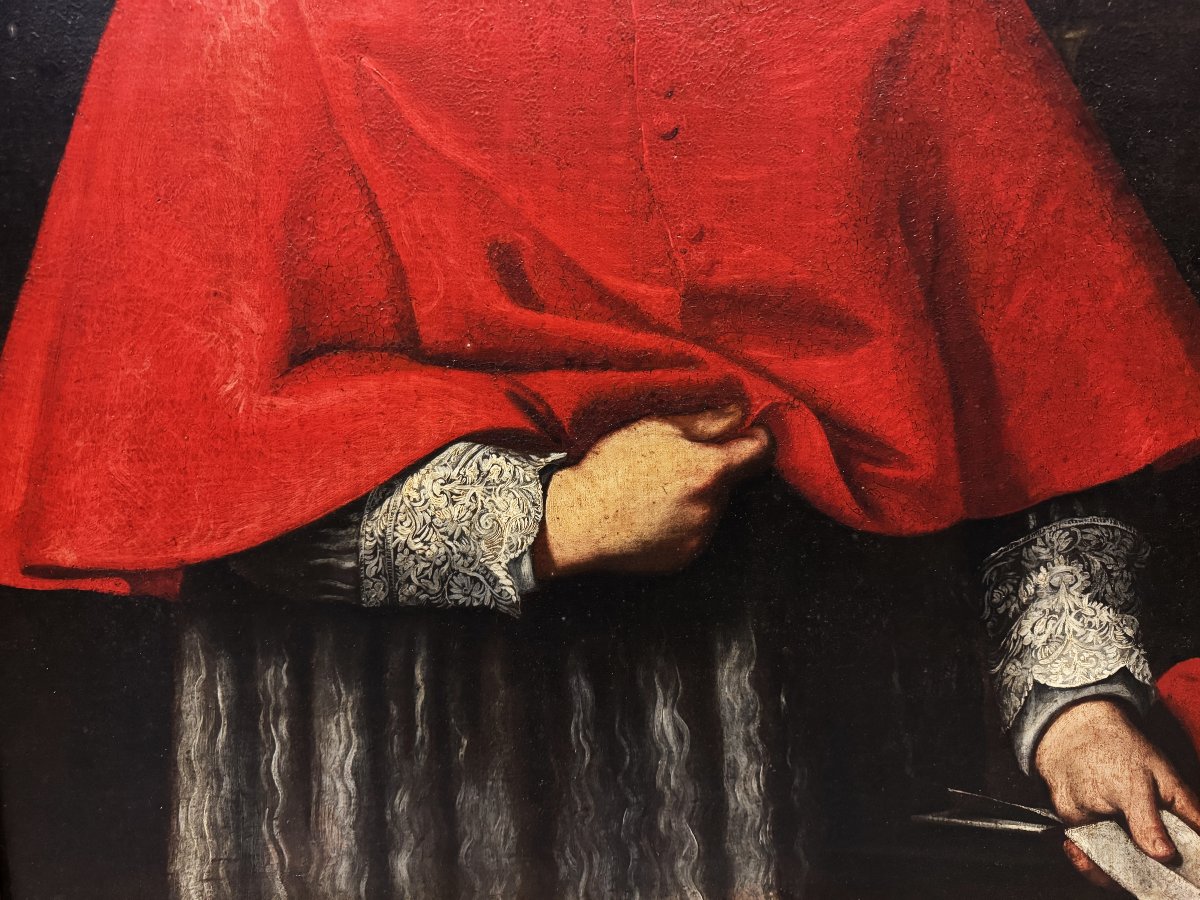 Guido Ubaldo Abbatini (1600–1656), Attributed To — Portrait Of Cardinal Reinaldo d'Este-photo-1