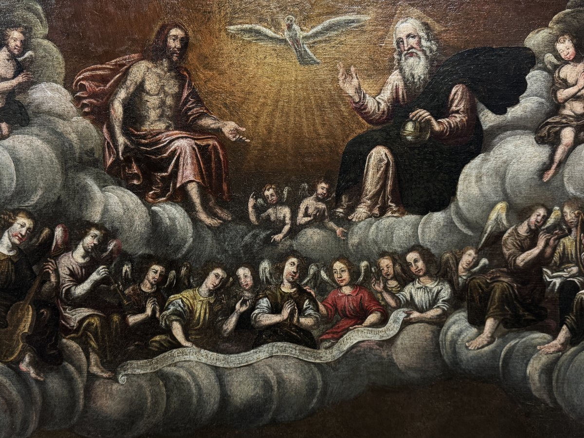 École du Pérou (c. 1750) - La Cour Céleste - XL-photo-3