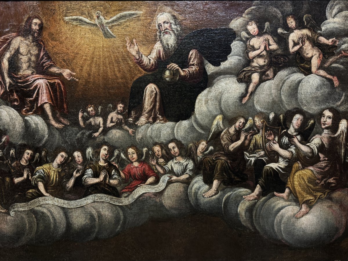 École du Pérou (c. 1750) - La Cour Céleste - XL-photo-4