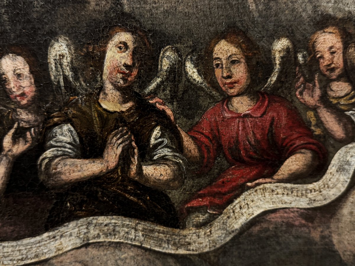 École du Pérou (c. 1750) - La Cour Céleste - XL-photo-5