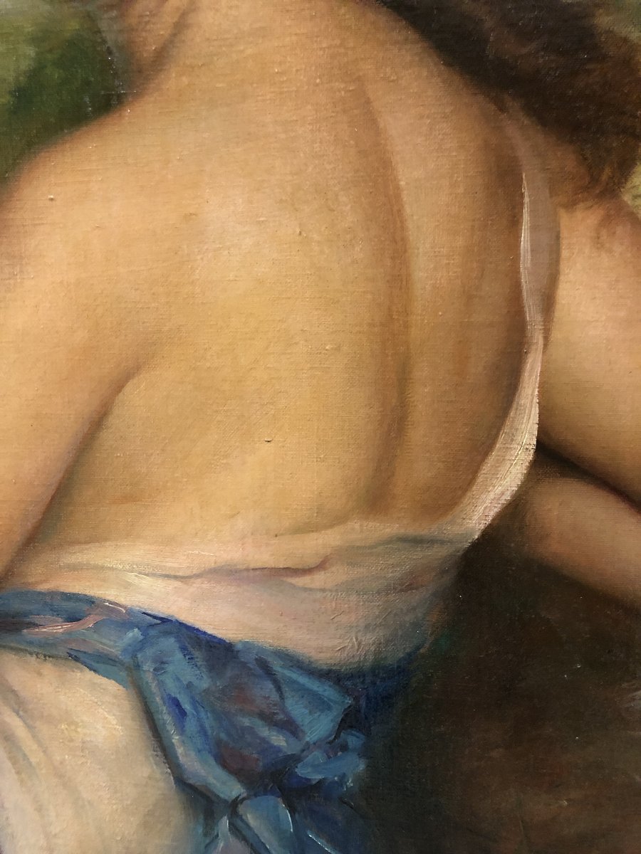 Víctor Moya Y Calvo (1890–1972) — The Blonde Goddess-photo-5