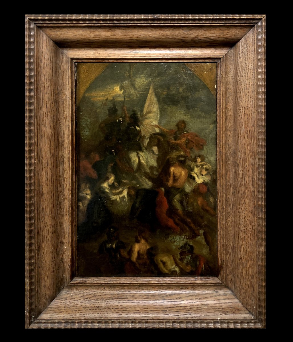 Early Flemish School (17th–18th Centuries) - Sketch On Panel