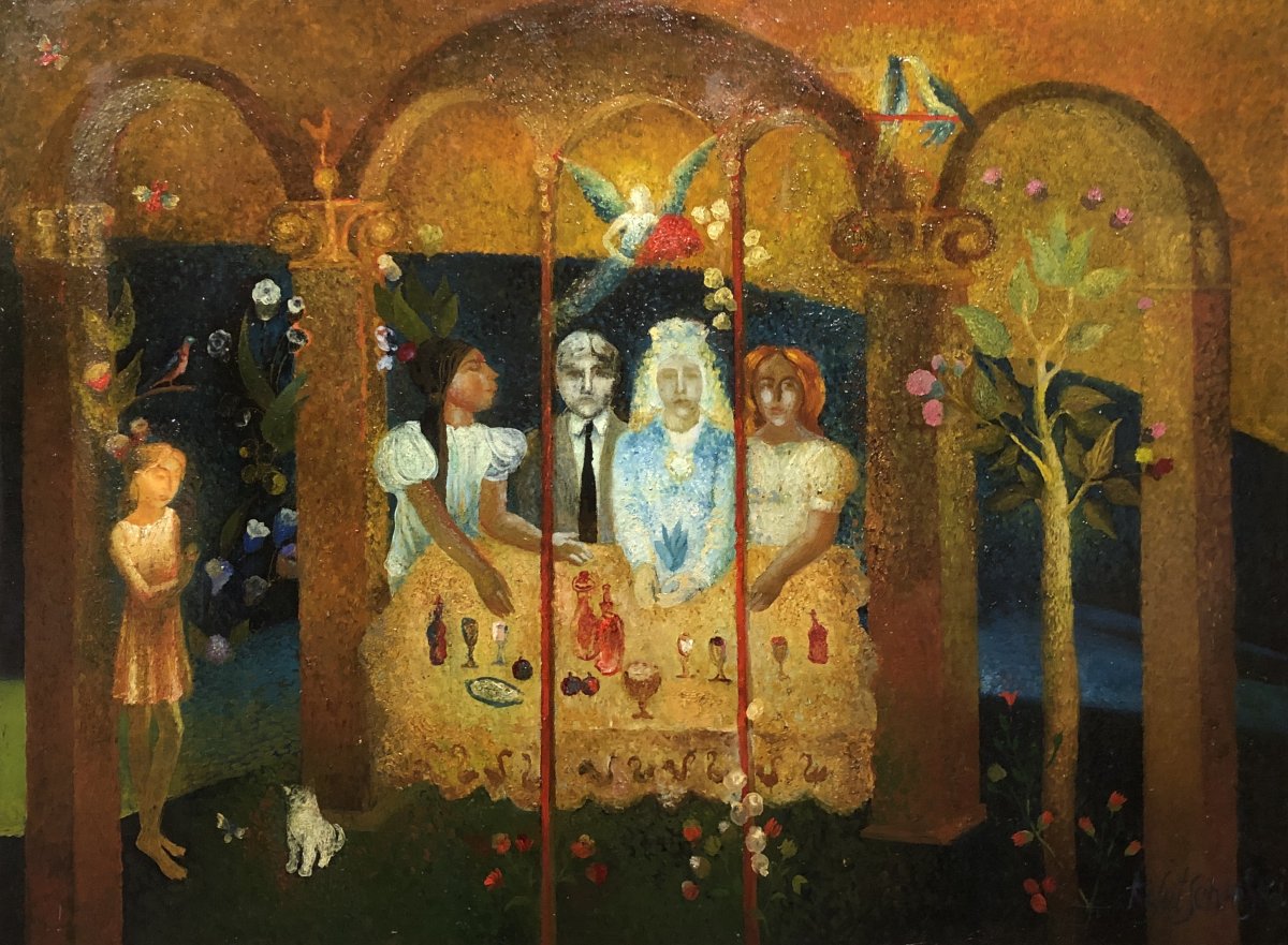 Anatolij Kljutschinski (1938) - Le Dîner des Étrangers-photo-2