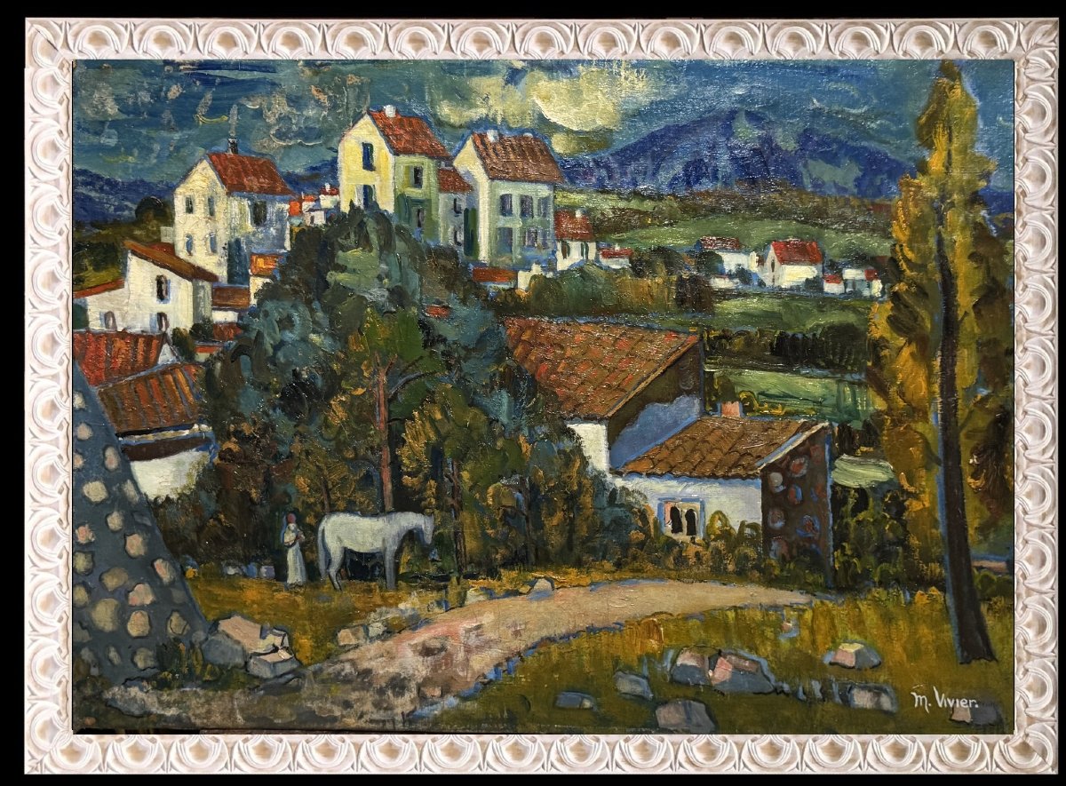 French School (c. 1950) - Moonlight