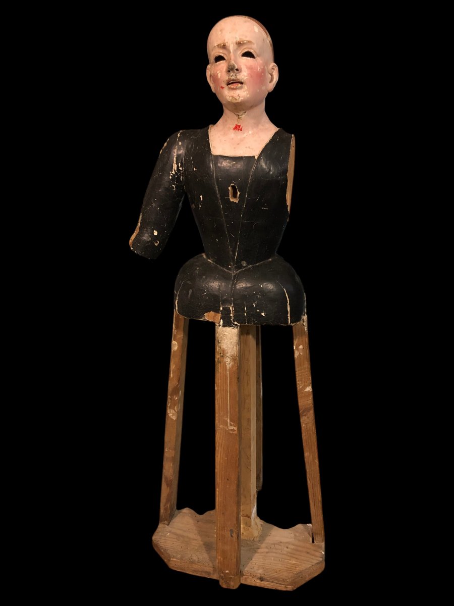 Ancienne Sculpture à Habiller - Espagne, c. 1700