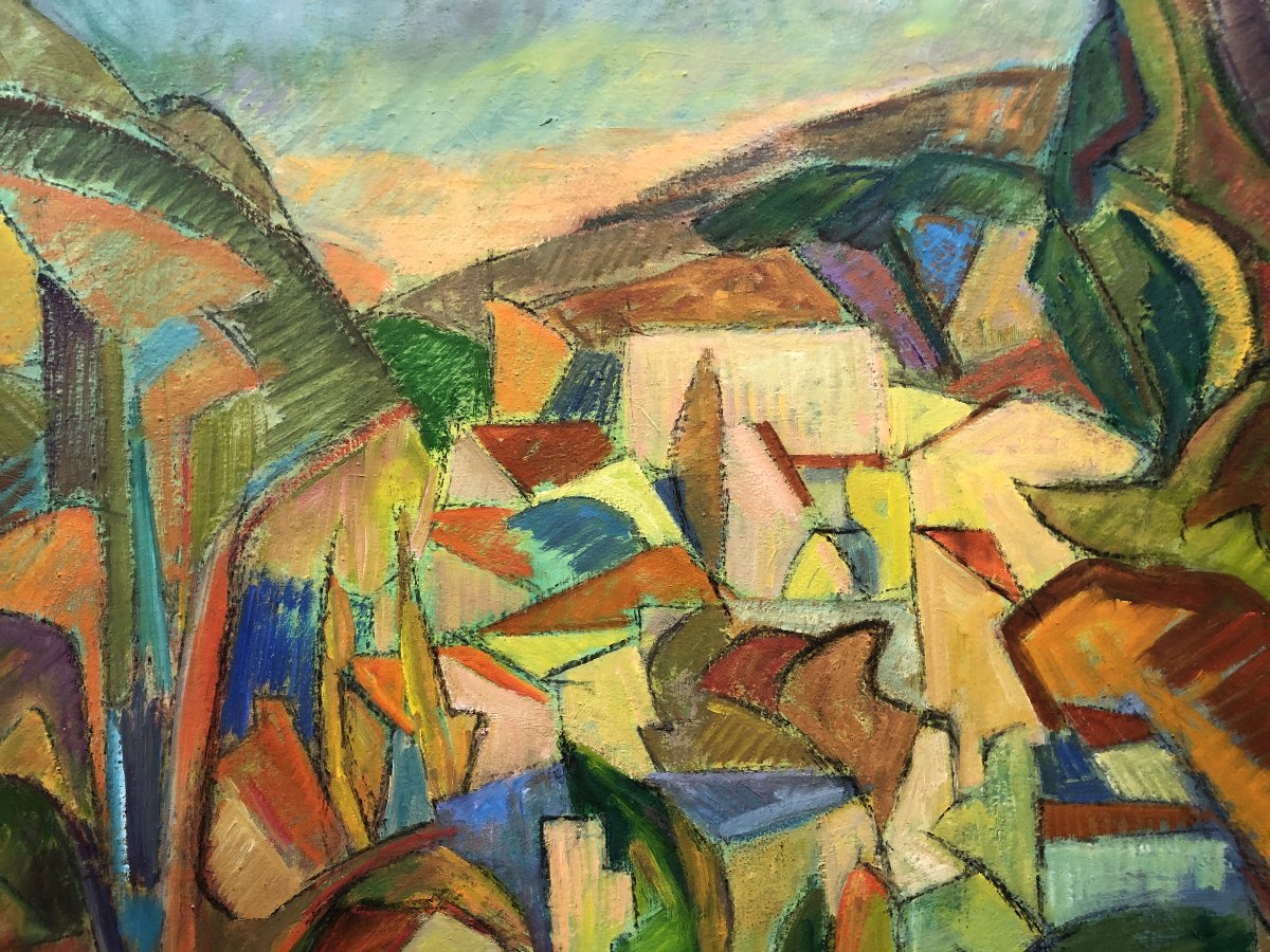 	 École Postcubiste (1960s) - L'Esprit de Cézanne-photo-4