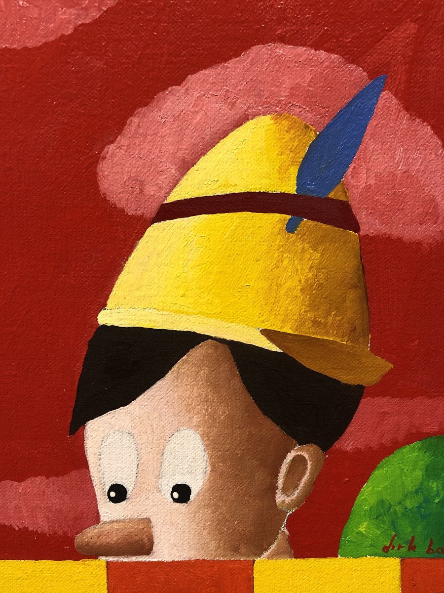 	 Dirk Bakker (1947–2021) - "dora & Pinocchio"-photo-1