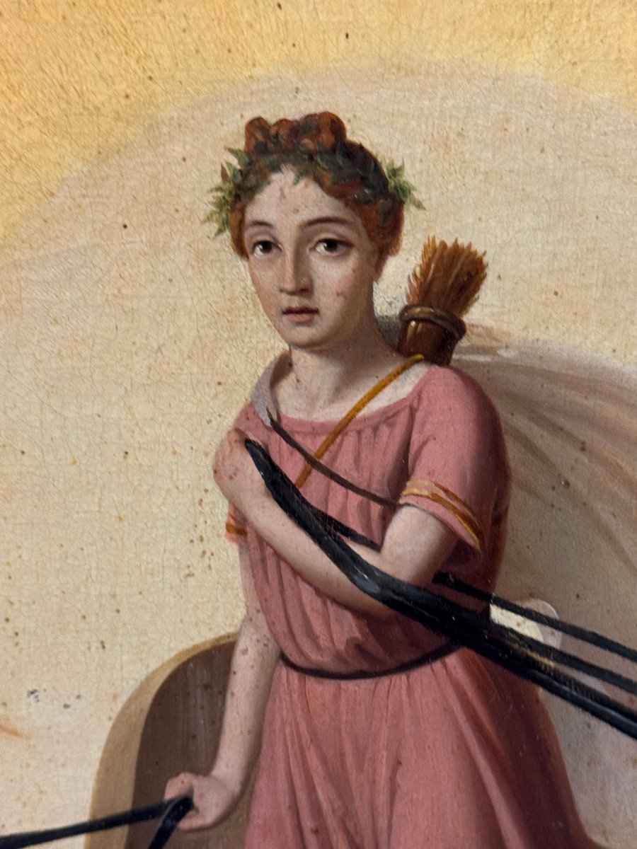 École Néoclassique (c. 1800) - "Oh, malheureux Phaéton!"-photo-4