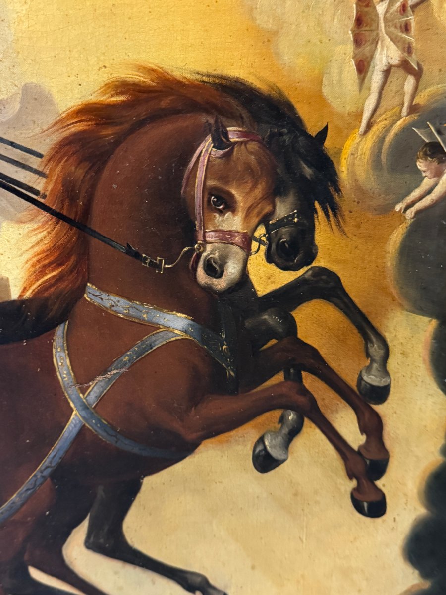École Néoclassique (c. 1800) - "Oh, malheureux Phaéton!"-photo-2