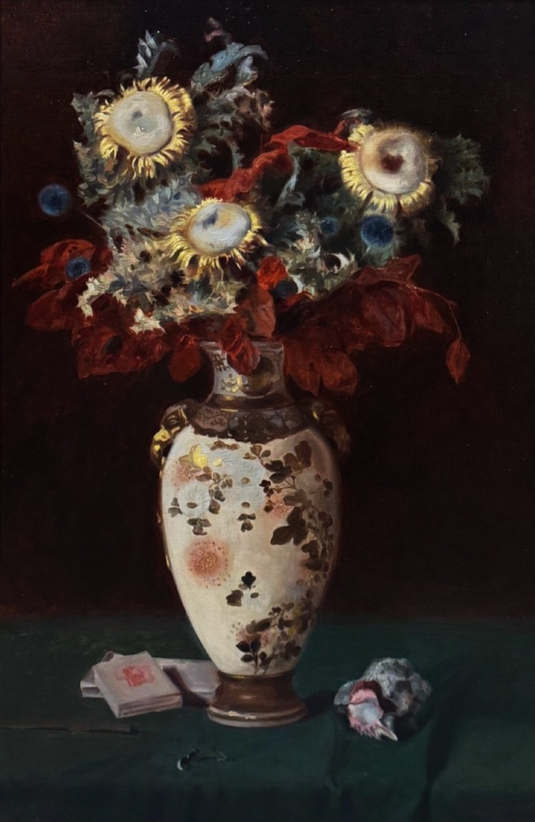 Art Nouveau School (c. 1900) - The Satsuma Vase-photo-2