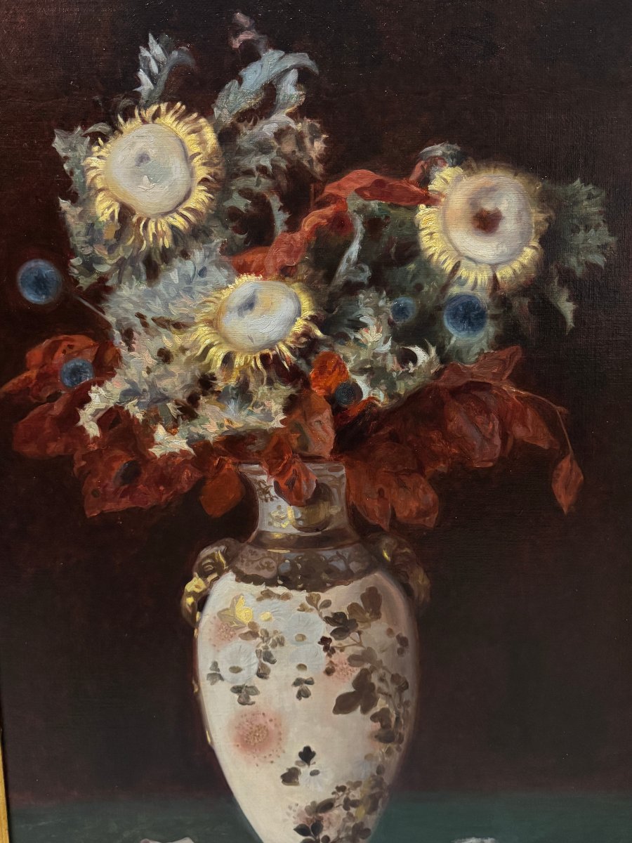 Art Nouveau School (c. 1900) - The Satsuma Vase-photo-4