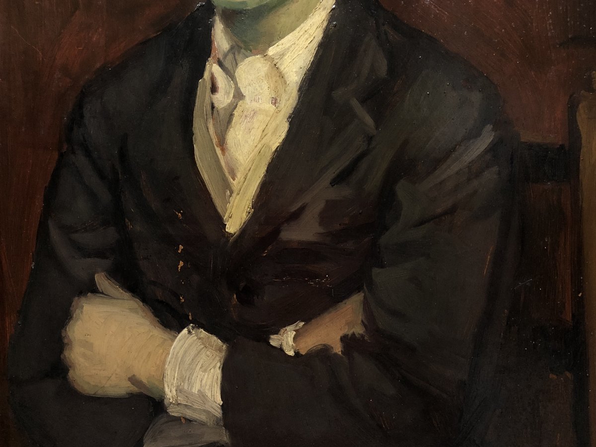 	Robin C. Guthrie (1902-1971) - Portrait du jeune Roy Martin-photo-4