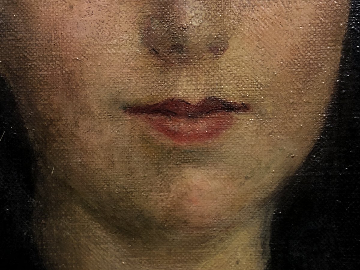 Emmanuel Fougerat (1869-1958) - Portrait de Dame -photo-1