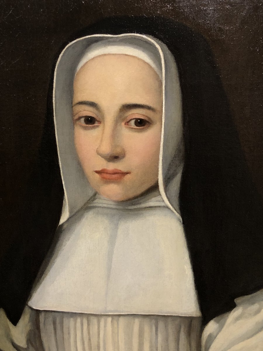 Englebert Fisen (1655–1733) — Portrait Of Catherine De Fléron, Canoness Of St. Augustine-photo-3