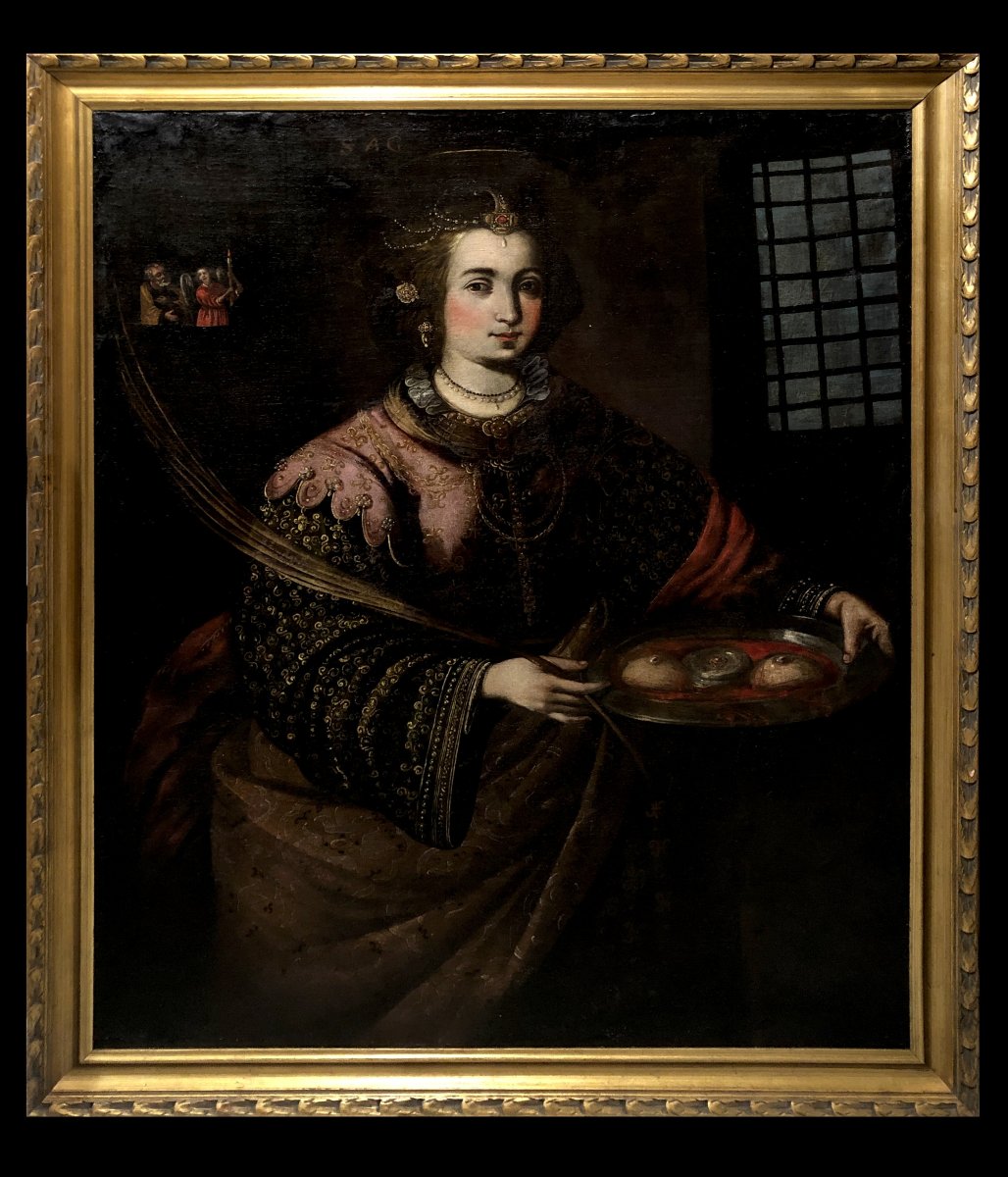 Seville School (c. 1640) - Saint Agatha