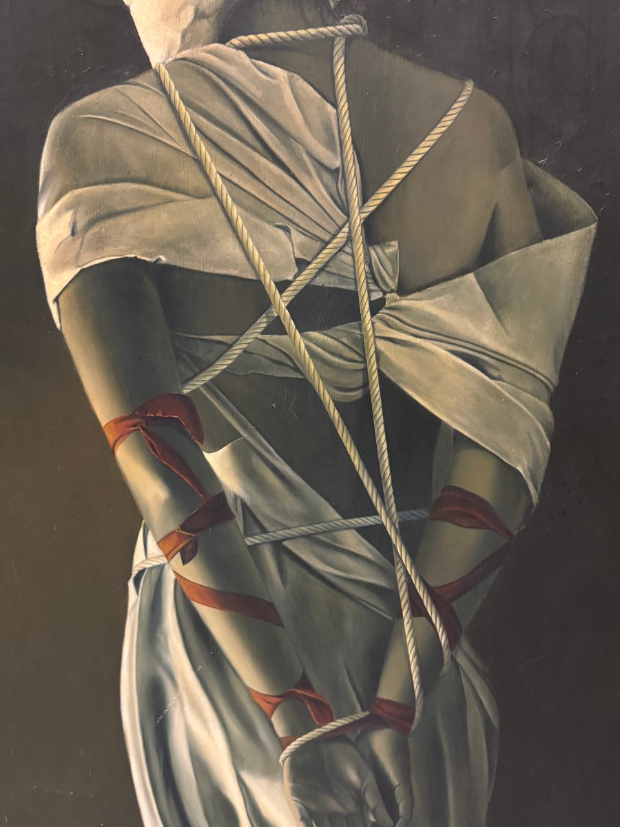 École Espagnole Contemporaine (c. 1990) – Le Prisonnier-photo-3