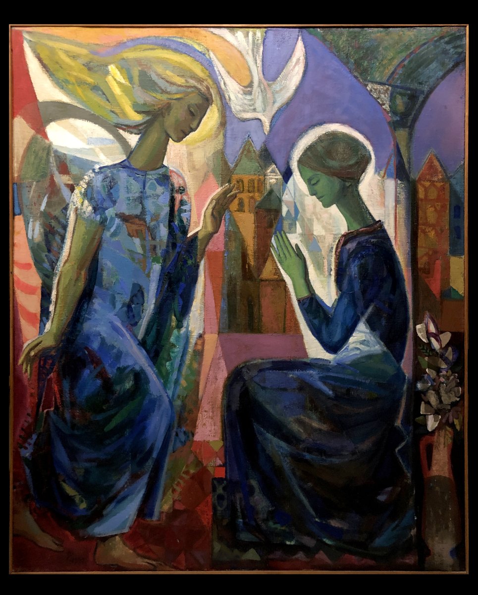 	Isidro Parra (1925-2007) - L'Annontiation - XXL