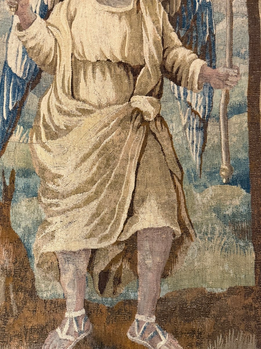 Atelier de Bruxelles (vers 1600) – Tapisserie – 272 cm – 153 cm – « L'Église triomphante »-photo-1