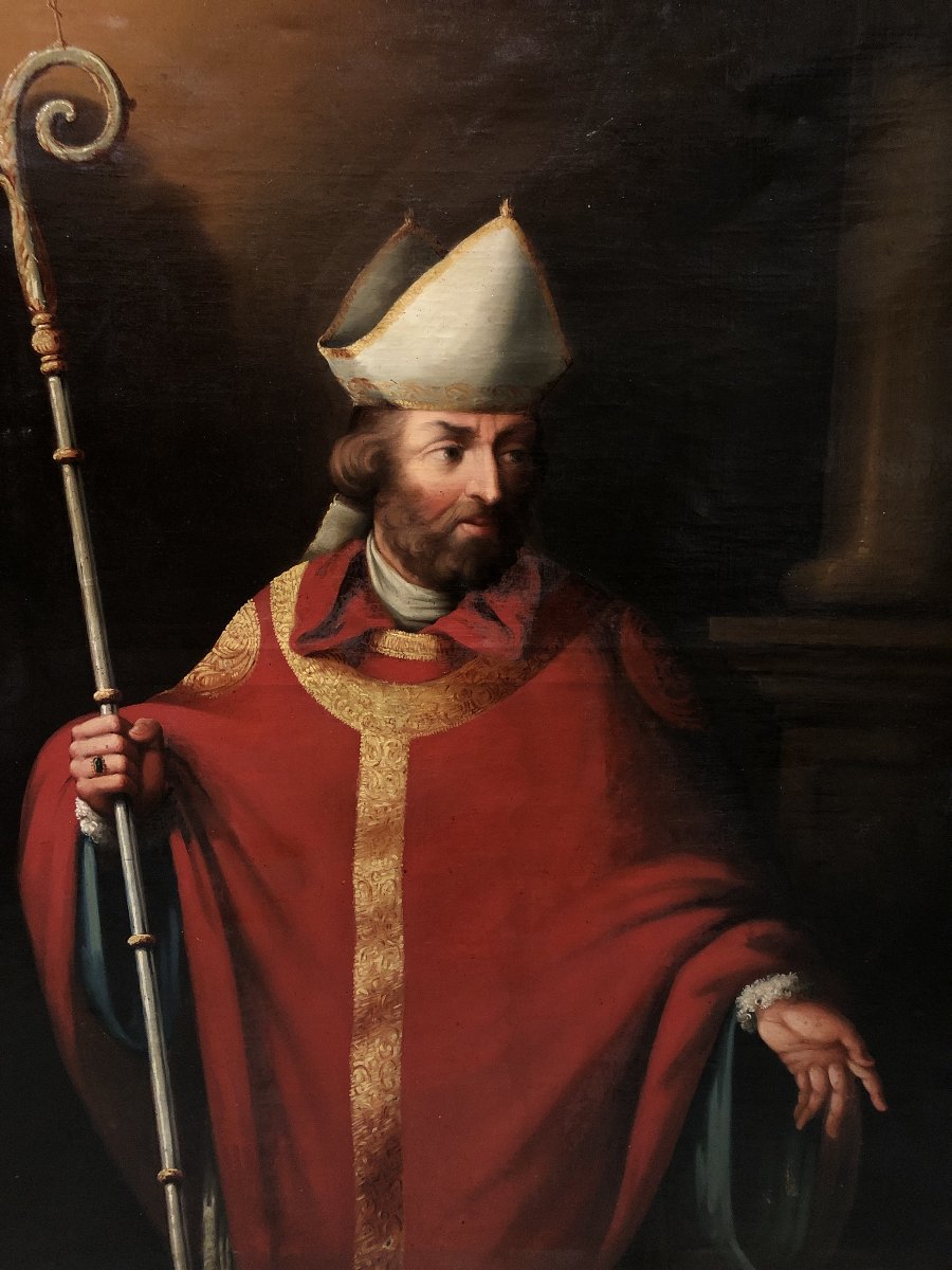 Spanish School (19th Century) - Saint Gregory The Great-photo-2