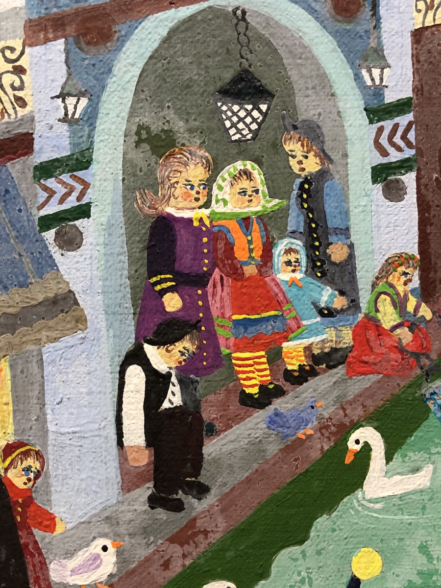 Zuzana Ćalupová (1925-2001) – Carnaval des enfants à Venise-photo-4