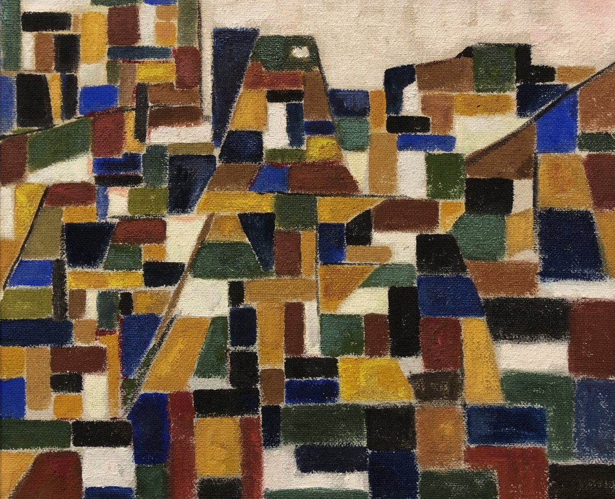 	École Espagnole d'Avant-Garde (c. 1960) - Hommage à Paul Klee-photo-2