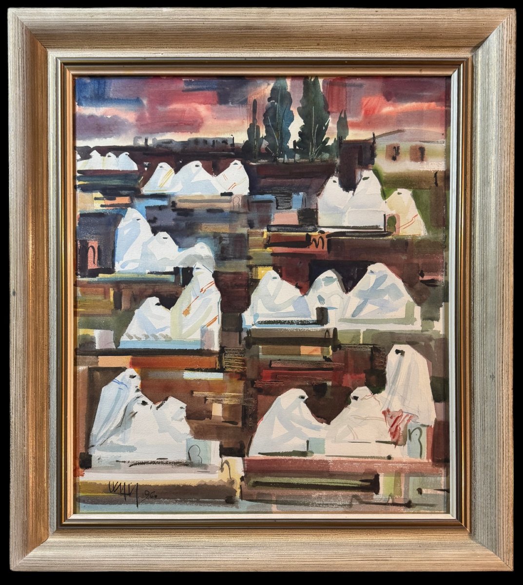 Orientalist School (c. 1950) - Women Of The Desert