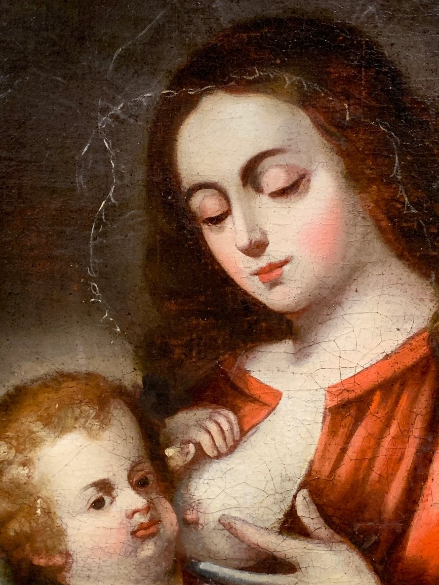 Mateo Pérez De Alessio (1547–1616) - Virgo Lactans-photo-3