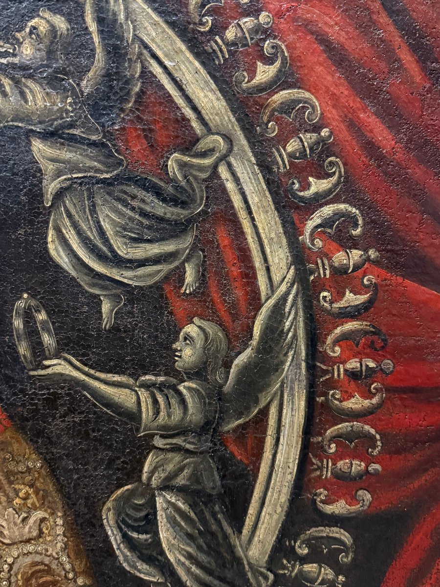 École Mexicaine (c. 1700) - La Vierge du Sagrario - XXL-photo-3