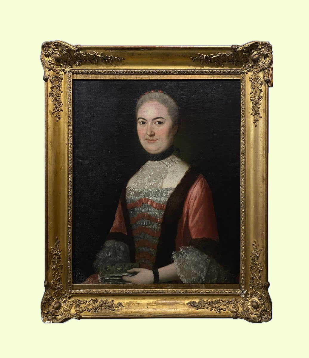 êcole Française (c. 1770) - Jacquette De Kerouartz, Comtesse d'Hector
