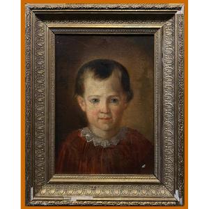 European School (xix) - Child Portrait