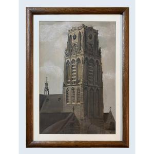 Flemish School (c. 1900) - The Belfry