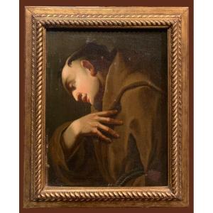 Follower Of Andrea Vaccaro (1604-1670) - Saint Francis Penitent