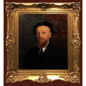 Auguste Félix (1860-1936) - Self-portrait With Beret