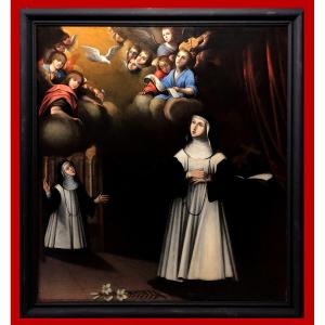 Spanish School (17th Century) - Mystical Vision