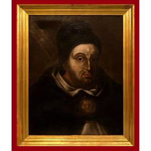 Spanish School (c. 1600) - True Portrait Of Saint Thomas Aquinas