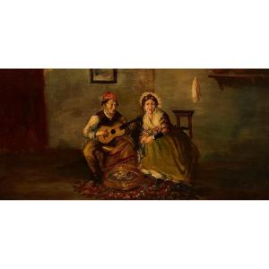 Spanish School (19th Century) - La Jota